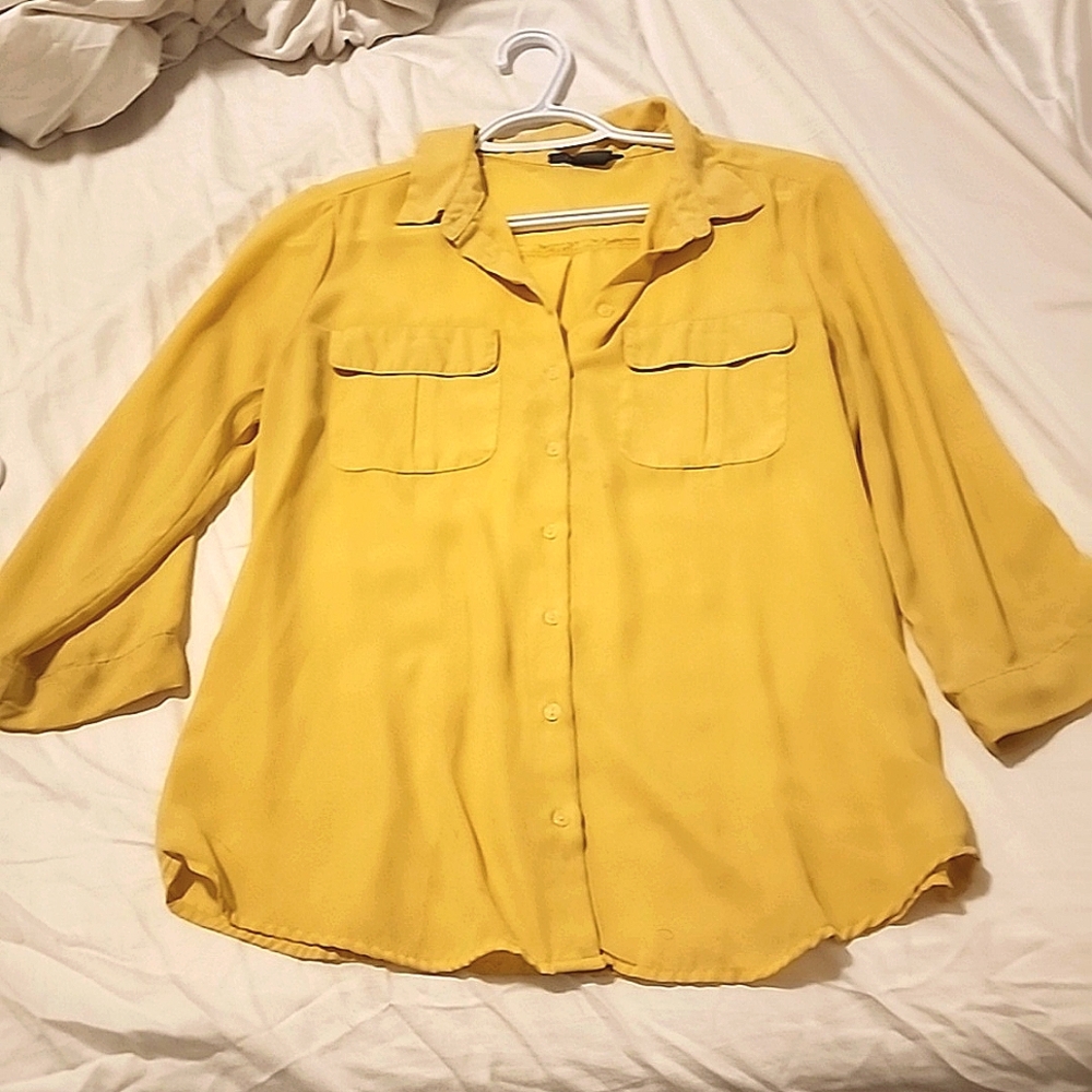 Summer Sheer Button Shirt